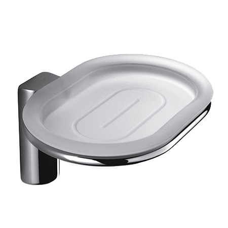 Мыльница COLOMBO DESIGN LUNA B0101 настенная цвет хром