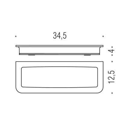 Полочка для губки COLOMBO DESIGN LULU B6242.HPS цвет золото