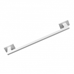 Полотенцедержатель COLOMBO DESIGN LOOK B1609.BM широкий цвет белый матовый