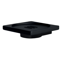 Мыльница COLOMBO DESIGN MINI Q B5001.NM подвесная цвет черный матовый