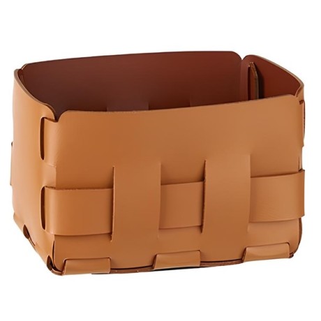 Корзинка COLOMBO DESIGN ADJ 1012.09/30 настольная цвет коньяк/бордо