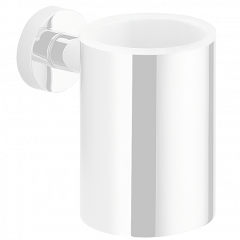 Стакан COLOMBO DESIGN PLUS W4902.BM настенный цвет белый матовый