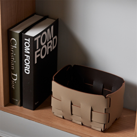 Корзинка COLOMBO DESIGN ADJ 1012.04/06 настольная цвет капучино/шоколад