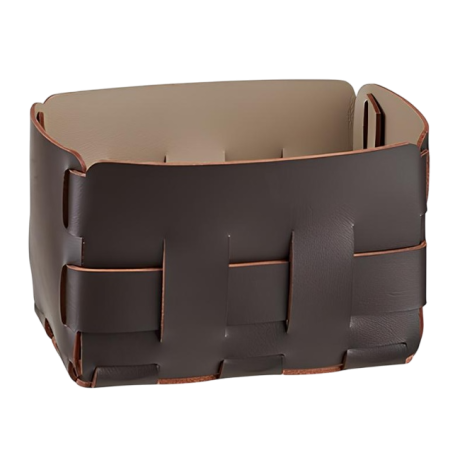 Корзинка COLOMBO DESIGN ADJ 1012.06/04 настольная цвет шоколад/капучино