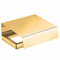 Держатель туалетной бумаги COLOMBO DESIGN LULU B6291.HPS с крышкой цвет золото