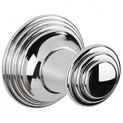 Крючок COLOMBO DESIGN HERMITAGE LC87 одинарный большой цвет хром