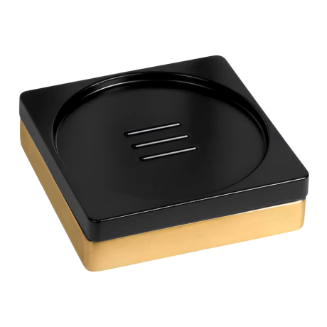 Мыльница COLOMBO DESIGN MINI Q B5040.OM настольная цвет золото матовое