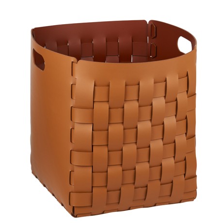 Корзинка COLOMBO DESIGN ADJ 1047.09/30 настольная цвет коньяк/бордо