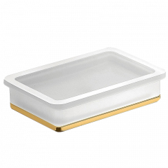 Мыльница COLOMBO DESIGN LULU B6240.HPS настольная цвет золото