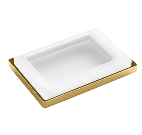 Мыльница COLOMBO DESIGN LOOK B1640.OM настольная цвет золото матовое