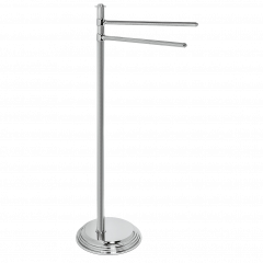 Стойка COLOMBO DESIGN HERMITAGE B3338 с полотенцедержателем цвет хром