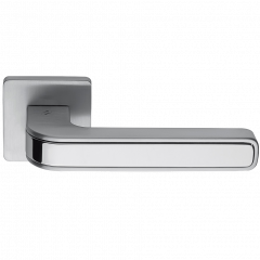 Дверная ручка Colombo Design TECNO MO11RSB хром матовый/хром