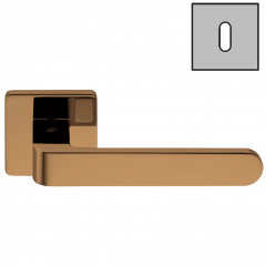 Дверная ручка Colombo Design FEDRA AC11R винтаж в комплекте с накладками под ключ для межкомнатных дверей