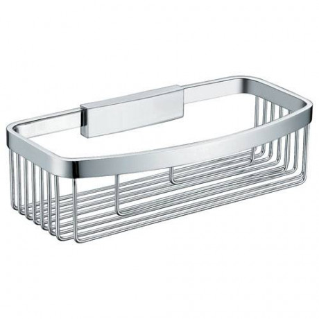 Полочка корзинка COLOMBO DESIGN ANGOLARI B9646 одинарная съемная цвет хром