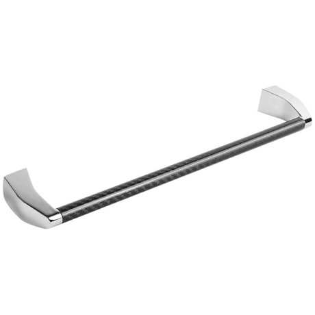 Полотенцедержатель COLOMBO DESIGN ROAD B8009.CB широкий цвет {хром,carbonium}