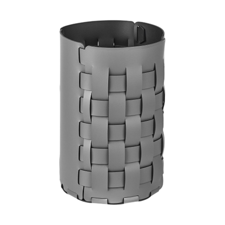 Корзина для мусора COLOMBO DESIGN ADJ 2035.03/01 напольная цвет серый/черный