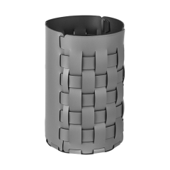 Корзина для мусора COLOMBO DESIGN ADJ 2035.03/01 напольная цвет серый/черный