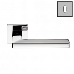 Дверная ручка Colombo Design ESPRIT BT11R хром в комплекте с накладками под ключ для межкомнатных дверей