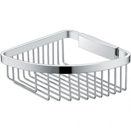 Полочка корзинка COLOMBO DESIGN ANGOLARI B9648 угловая одинарная съемная цвет хром