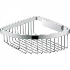 Полочка корзинка COLOMBO DESIGN ANGOLARI B9648 угловая одинарная съемная цвет хром