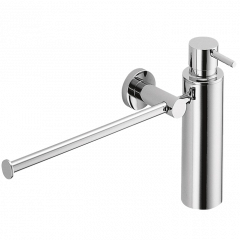 Полотенцедержатель с дозатором COLOMBO DESIGN PLUS W4975 настенный цвет хром