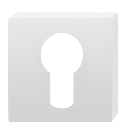 Накладка под цилиндр Colombo Design Rosetta MM13 белый матовый