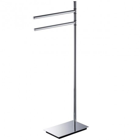 Стойка COLOMBO DESIGN SQUARE B9901 напольная с полотенцедержателем цвет хром