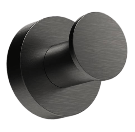 Крючок COLOMBO DESIGN PLUS W4917.GM одинарный цвет графит матовый