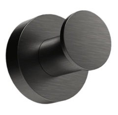 Крючок COLOMBO DESIGN PLUS W4917.GM одинарный цвет графит матовый