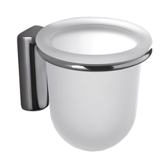 Стакан COLOMBO DESIGN LUNA B0102 настенный цвет хром