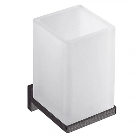 Стакан COLOMBO DESIGN LOOK B1602.GM настенный цвет графит матовый