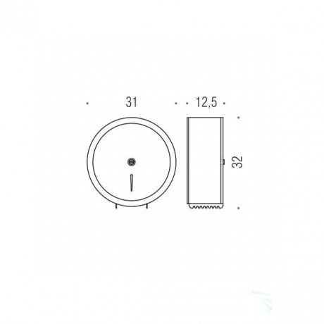 Контейнер для туалетной бумаги Colombo Hotel collection B9983