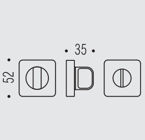 Фиксатор сантехнический Colombo Design Rosetta OneQ CC29 BZG белый