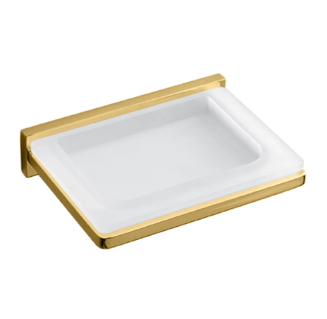 Мыльница COLOMBO DESIGN LOOK B1601.OM настенная цвет золото матовое