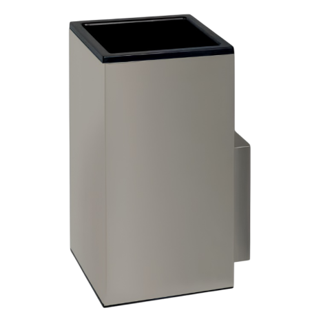 Стакан COLOMBO DESIGN MINI Q B5002.HPS1 настенный цвет нержавеющая сталь