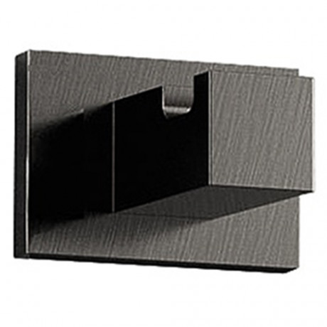 Крючок COLOMBO DESIGN LOOK LC27.GM одинарный цвет графит матовый