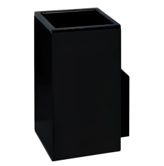 Стакан COLOMBO DESIGN MINI Q B5002.NM настенный цвет черный матовый