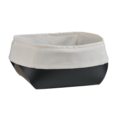 Корзина для хлеба COLOMBO DESIGN ADJ 037.01/03 настольная цвет черный/серый