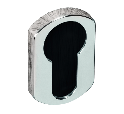 Накладка под цилиндр Colombo Design Rosetta ZE13/0 2 шт черный матовый