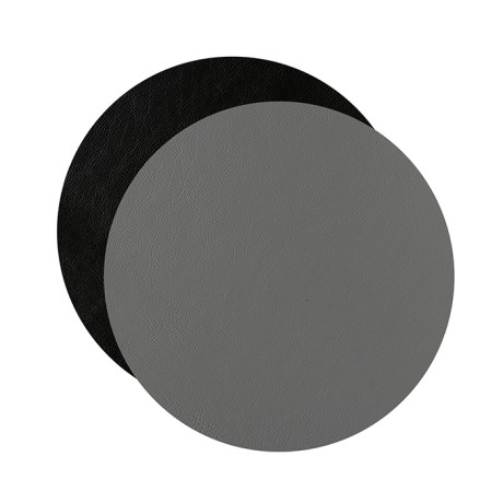 Плейсмат COLOMBO DESIGN ADJ 005.01/03 настольный двухсторонний цвет черный/серый