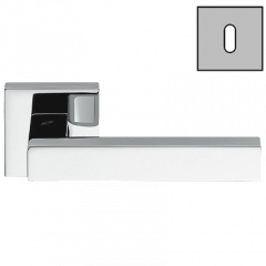 Дверная ручка Colombo Design ELLESSE BD21R хром в комплекте с накладками под ключ для межкомнатных дверей