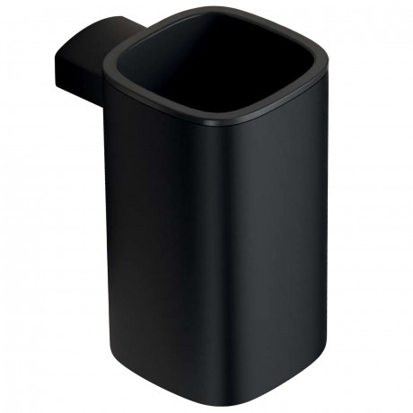 Стакан COLOMBO DESIGN TRENTA B3002.NM настенный цвет черный матовый