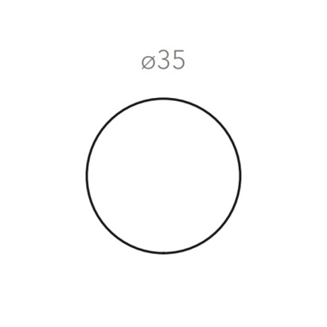 Плейсмат COLOMBO DESIGN ADJ 004.10/16 настольный двухсторонний цвет белый/панна котта