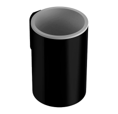 Стакан COLOMBO DESIGN MINI B4002.NM настенный цвет черный матовый