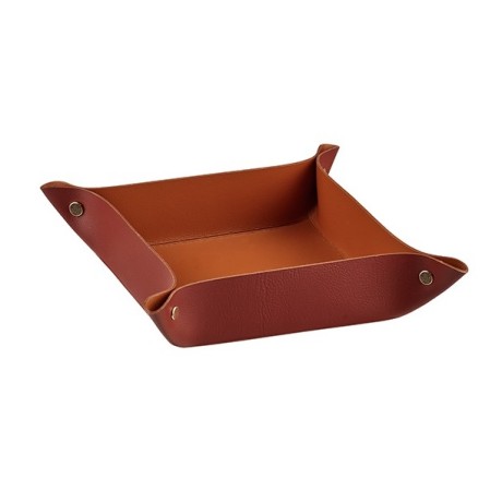 Мелочница COLOMBO DESIGN ADJ 109.30/09 настольная цвет коньяк/бордо