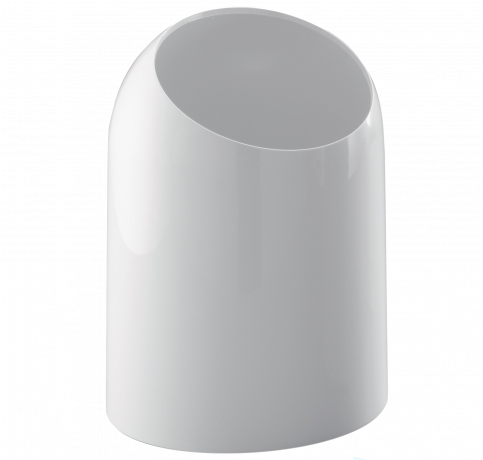 Ведро COLOMBO DESIGN CONTRACT B9969 напольное с крышкой цвет белый