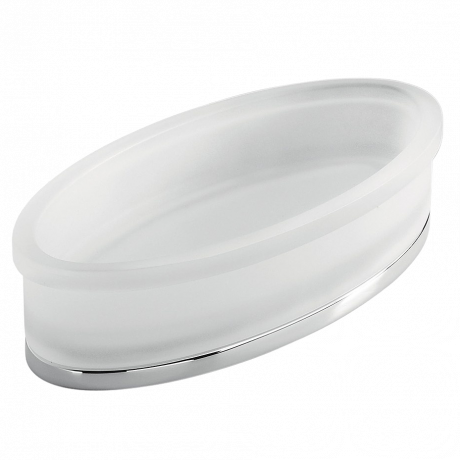 Мыльница COLOMBO DESIGN LAND B2843 настольная цвет хром