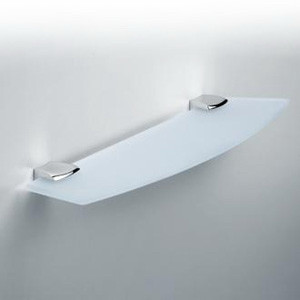 Полочка COLOMBO DESIGN LAND B2816 стеклянная цвет хром