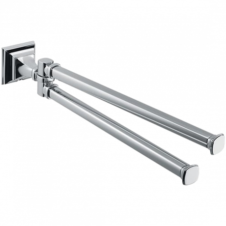 Полотенцедержатель COLOMBO DESIGN PORTOFINO B3212 двойной цвет хром