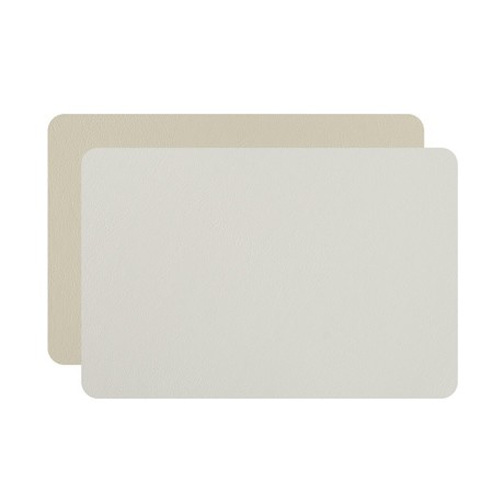 Плейсмат COLOMBO DESIGN ADJ 002.10/16 настольный двухсторонний цвет белый/панна котта